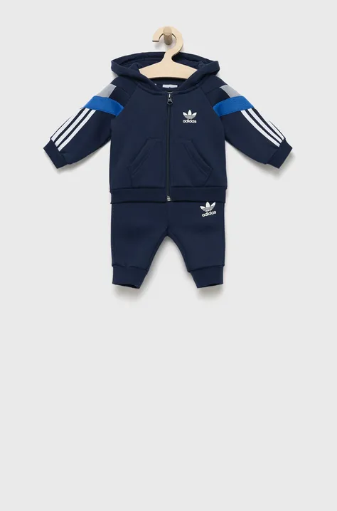 Дитячий спортивний костюм adidas Originals колір синій