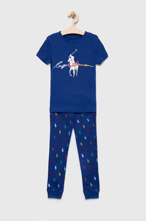 Dječja pamučna pidžama Polo Ralph Lauren