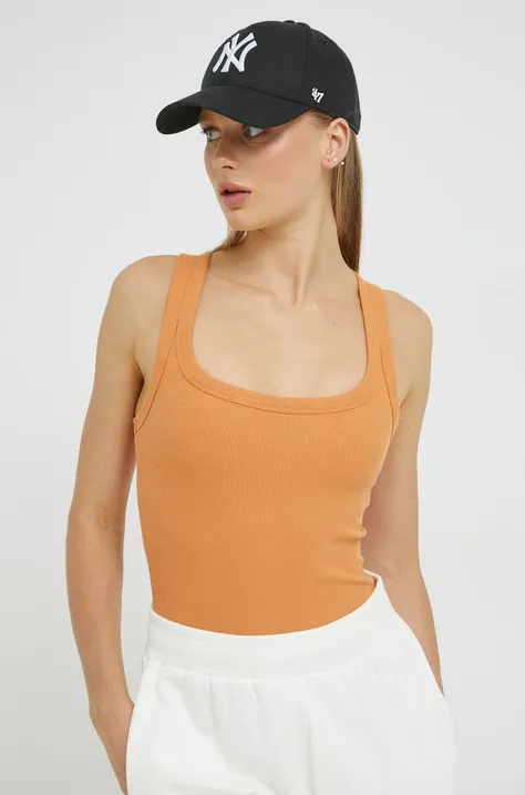 Body Abercrombie & Fitch ženski, oranžna barva