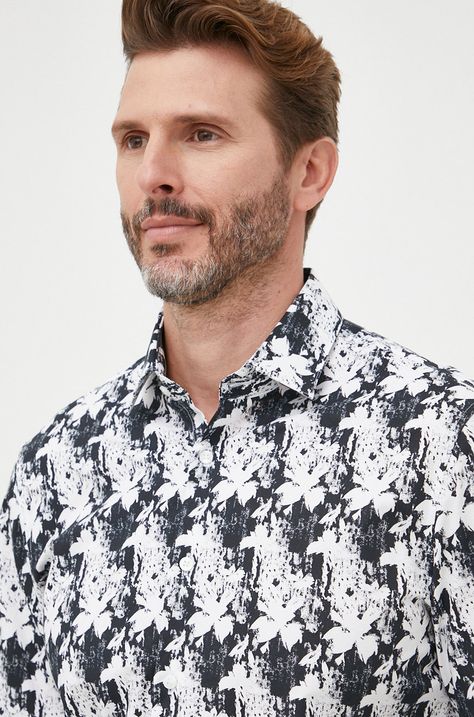 Памучна риза Calvin Klein