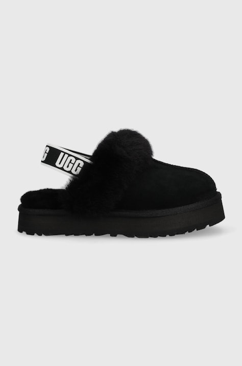 Кожени чехли UGG Funkette в черно