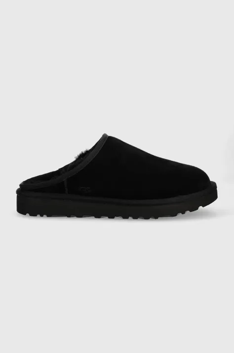 UGG suede slippers M Classic Slip-On black color
