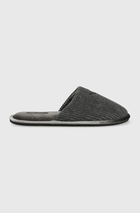 Тапочки Emporio Armani Underwear колір сірий