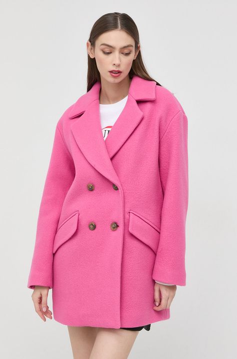 Vlnený kabát Pinko