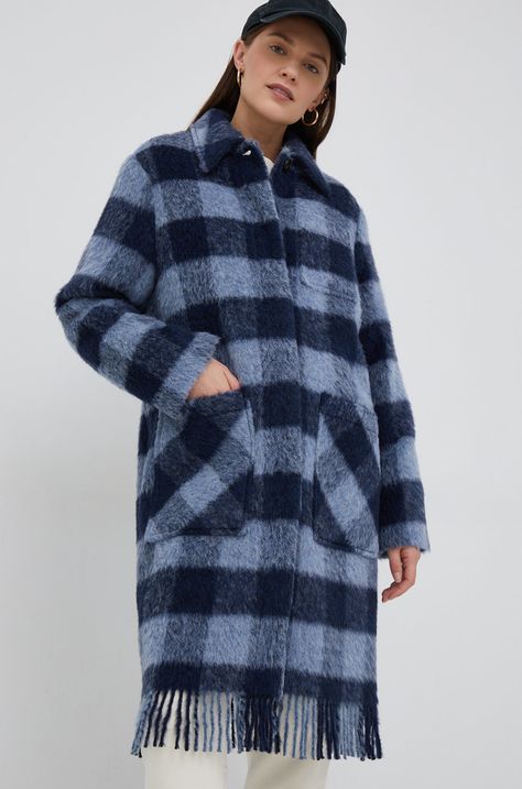 Μάλλινο παλτό Woolrich