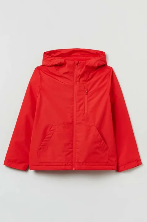 Дитяча куртка OVS колір червоний