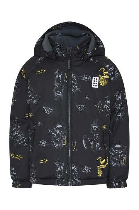 Παιδικό μπουφάν Lego χρώμα: μαύρο