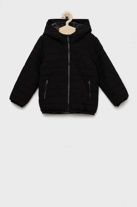 Детско яке Abercrombie & Fitch в черно