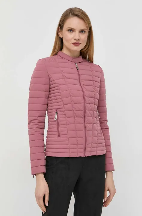 Guess rövid kabát VONA női, rózsaszín, átmeneti, W2YL1I W6NW2
