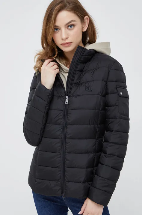Куртка Lauren Ralph Lauren жіноча колір чорний зимова