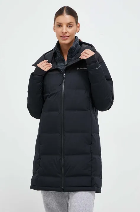 Columbia kurtka sportowa puchowa Opal Hill kolor czarny zimowa