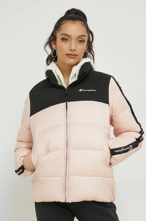 Champion kurtka damska kolor różowy zimowa