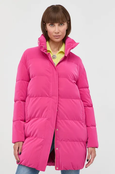 Patrizia Pepe kurtka damska kolor różowy zimowa