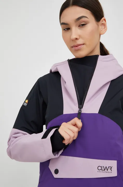 Куртка Colourwear Homage колір фіолетовий
