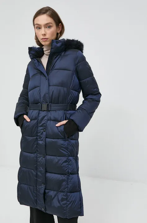 Куртка MICHAEL Michael Kors жіноча колір синій зимова