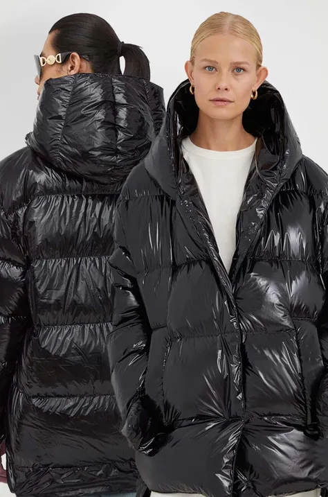 Пухова куртка MMC STUDIO Jesso Gloss жіноча колір чорний зимова oversize
