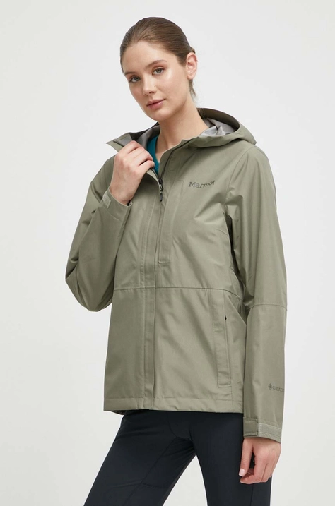 Outdoor jakna Marmot Minimalist GORE-TEX zelena barva