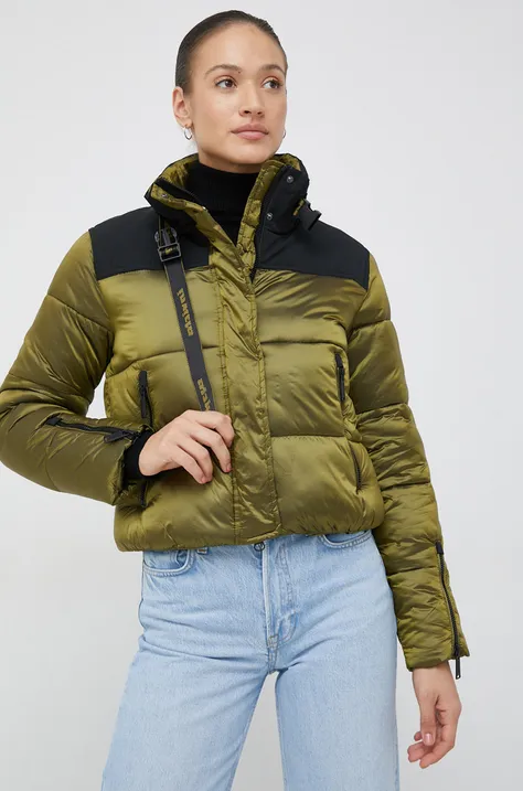 Куртка Invicta женская цвет зелёный зимняя