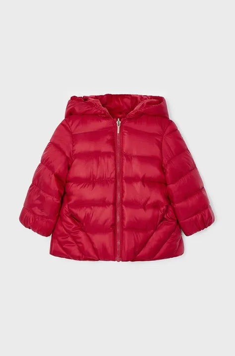Дитяча двостороння куртка Mayoral колір червоний