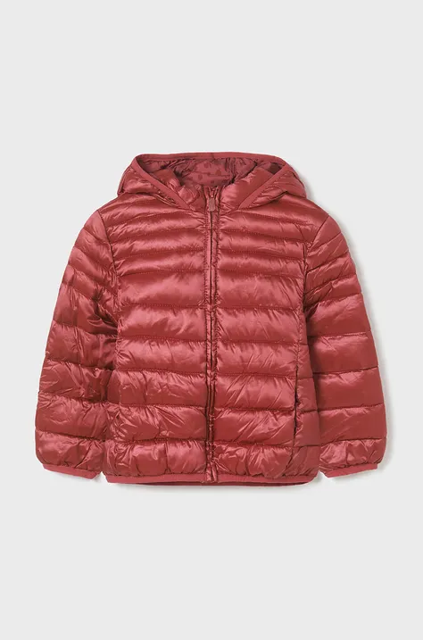 Дитяча куртка Mayoral колір рожевий