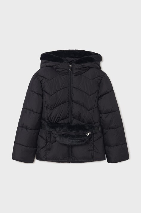 Дитяча куртка Mayoral колір чорний