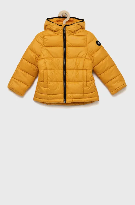 Otroška jakna Pepe Jeans rumena barva