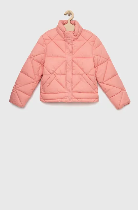 Παιδικό μπουφάν Tom Tailor χρώμα: ροζ