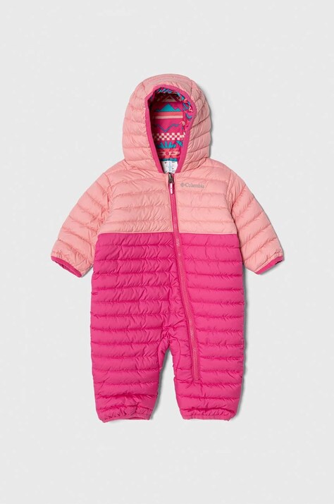 Αναστρέψιμη βρεφική φόρμα Columbia χρώμα: μοβ