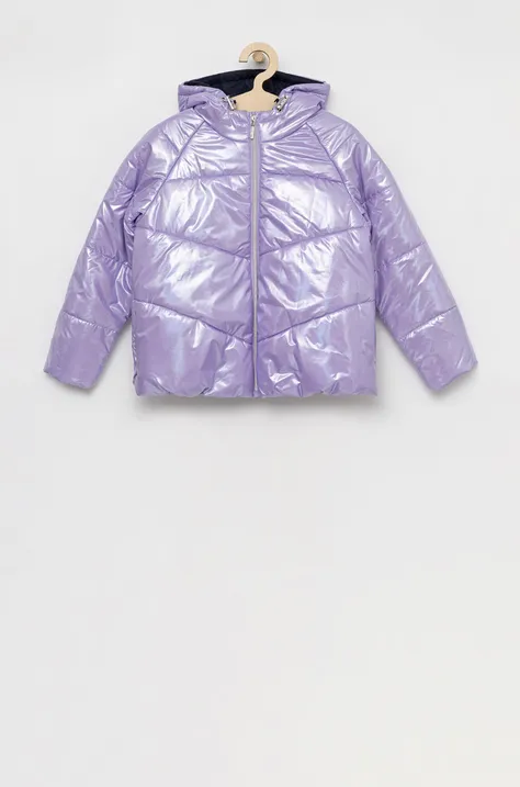 Otroška jakna Birba&Trybeyond vijolična barva