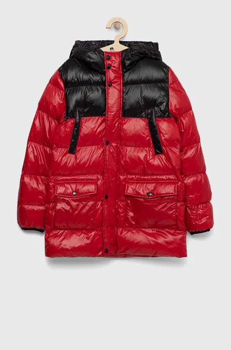 Otroška jakna Geox rdeča barva