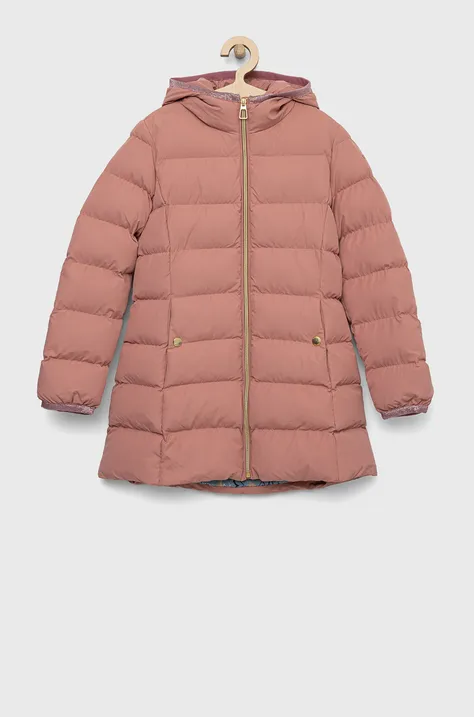 Otroška jakna Geox roza barva