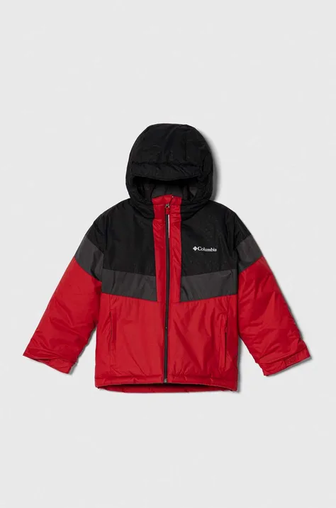 Columbia kurtka narciarska dziecięca kolor czerwony