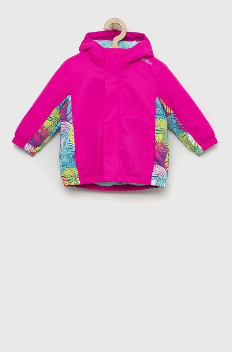 CMP kurtka dziecięca kolor różowy