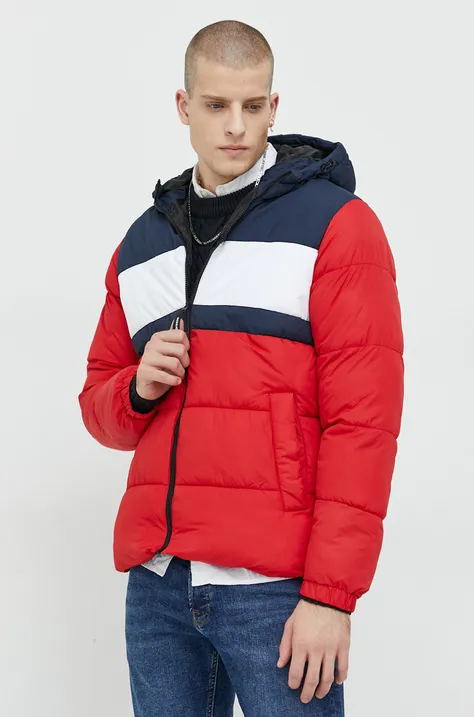 Куртка Jack & Jones чоловіча колір червоний зимова