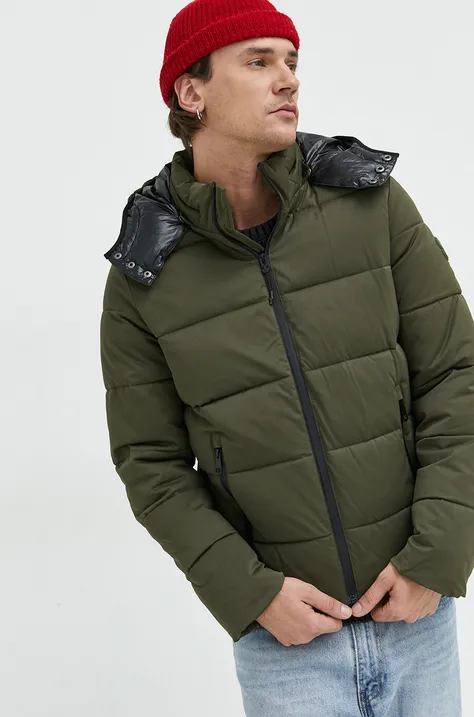 Куртка s.Oliver мужская цвет зелёный зимняя