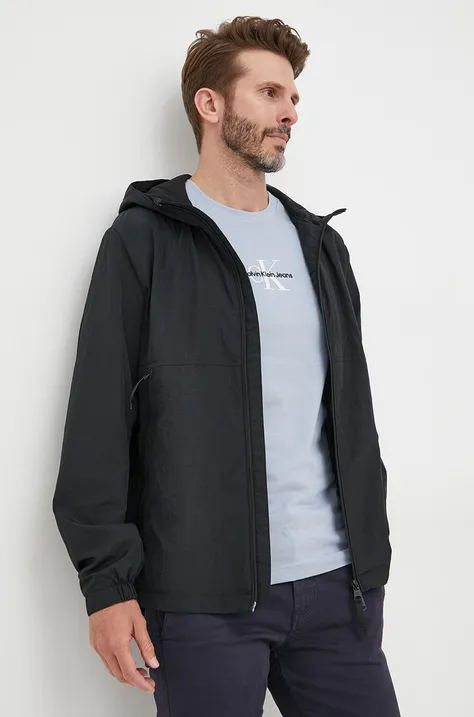 Куртка Calvin Klein чоловіча колір чорний перехідна