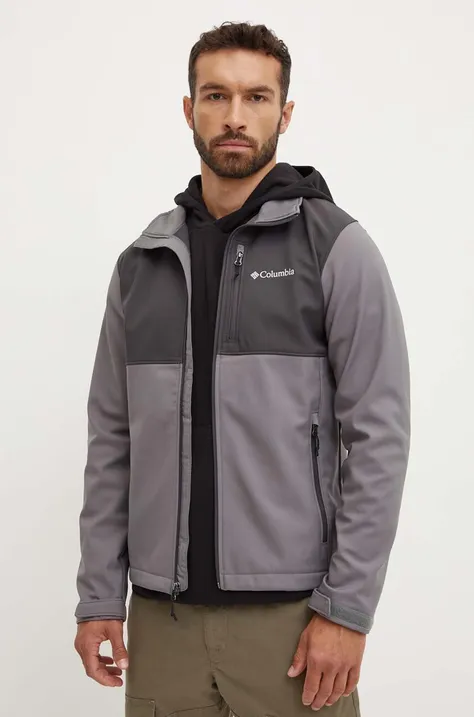 Куртка outdoor Columbia Ascender Softshell колір сірий