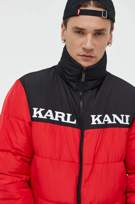 Karl Kani kurtka dwustronna męska kolor czarny zimowa 6076823-BLACK