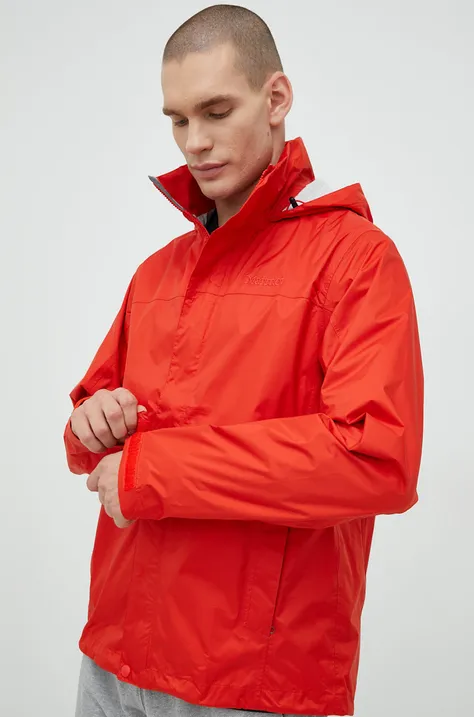 Αδιάβροχο μπουφάν Marmot PreCip Eco ανδρικό, χρώμα: κόκκινο