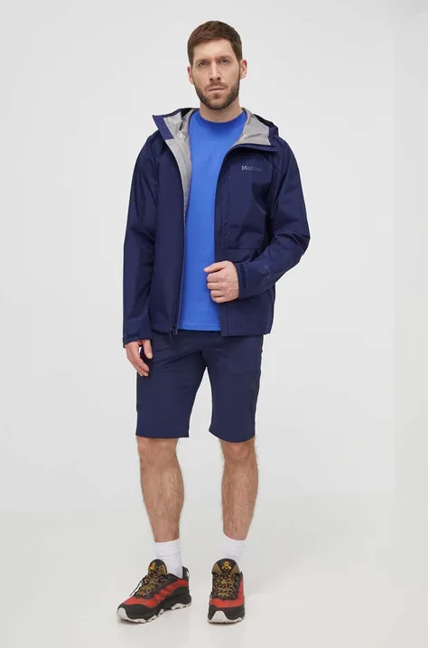 Outdoor jakna Marmot Minimalist GORE-TEX mornarsko modra barva