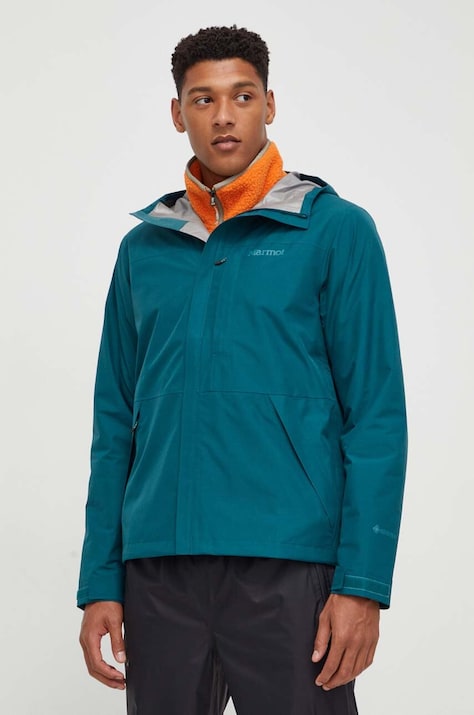 Куртка outdoor Marmot Minimalist GORE-TEX цвет зелёный gore-tex