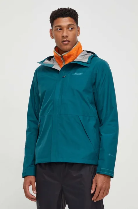 Marmot jacheta de exterior Minimalist GORE-TEX culoarea verde, gore-tex