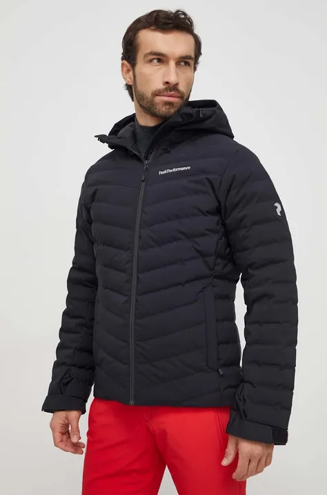 Гірськолижна куртка Peak Performance Frost колір чорний