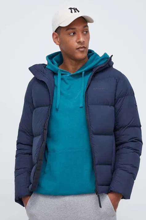 Пуховая куртка Peak Performance мужская цвет синий зимняя