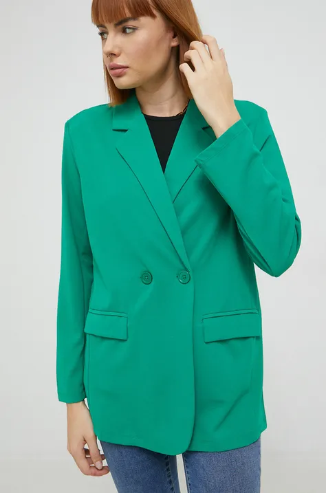 Σακάκι JDY χρώμα: πράσινο,