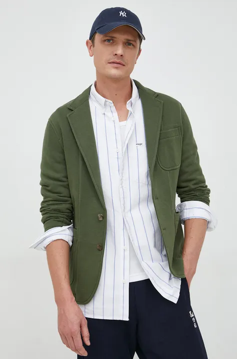 Σακάκι Polo Ralph Lauren χρώμα: πράσινο