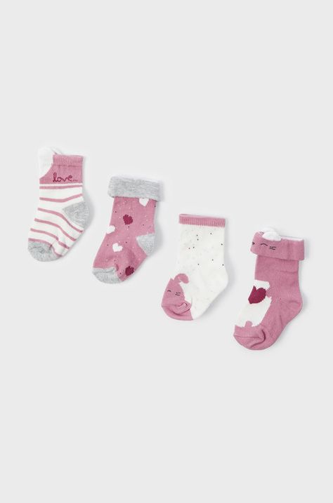 Dječje čarape Mayoral Newborn (4-pack)