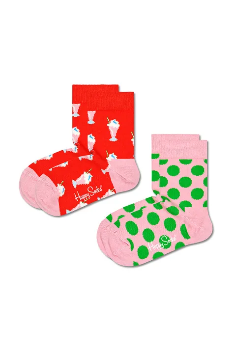 Happy Socks skarpetki dziecięce 2-Pack