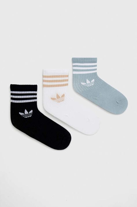 Бебешки чорапи adidas Originals (3 броя)
