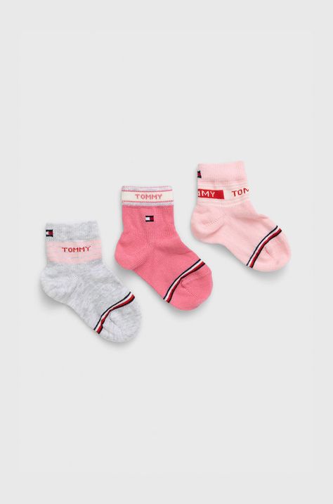Дитячі шкарпетки Tommy Hilfiger (3-pack)